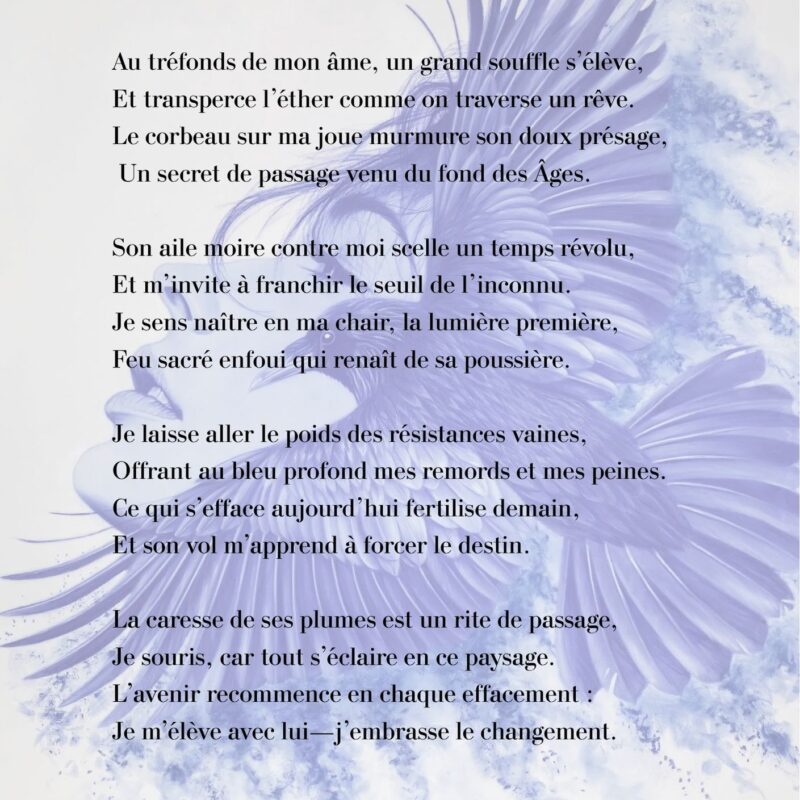 Poésie Outrebleu - Les Ailes du changement - Sabine JOUON